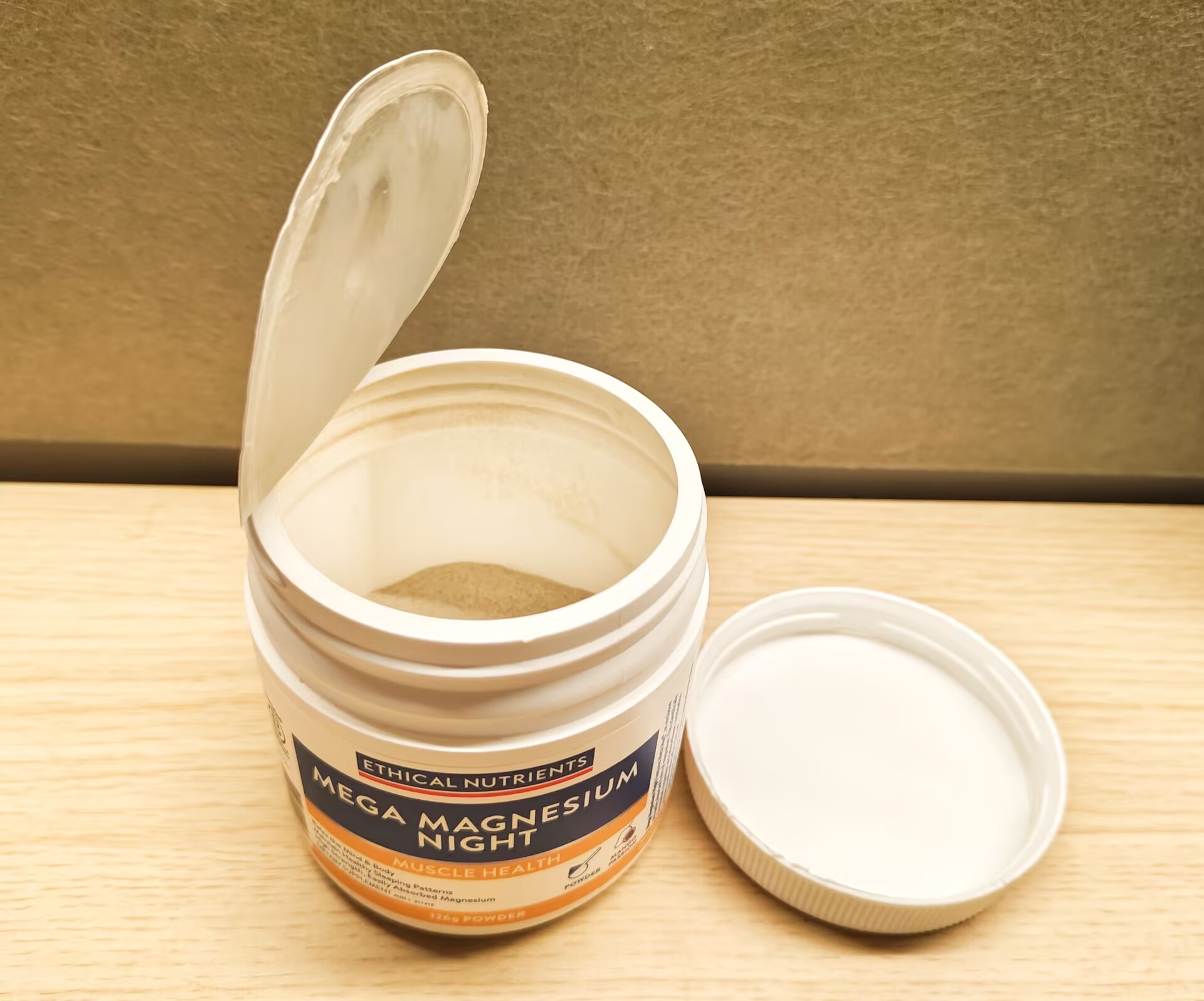 Complement alimentaire en gelules de magnesium bisglycinate